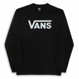Unisex Lang�rmet T-shirt Vans Classic Sort #2