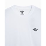 Kort�rmet T-shirt til M�nd Dickies Summerdale Hvid #3