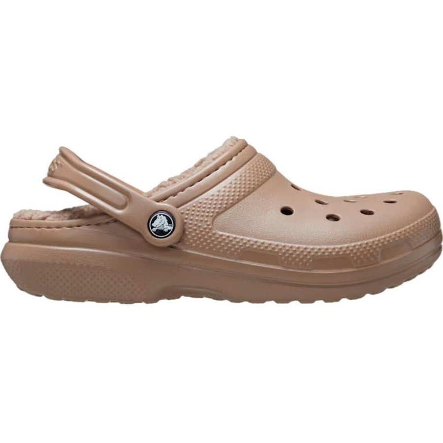 Tr�sko Crocs Classic Lined Clog Hvid Natur #1