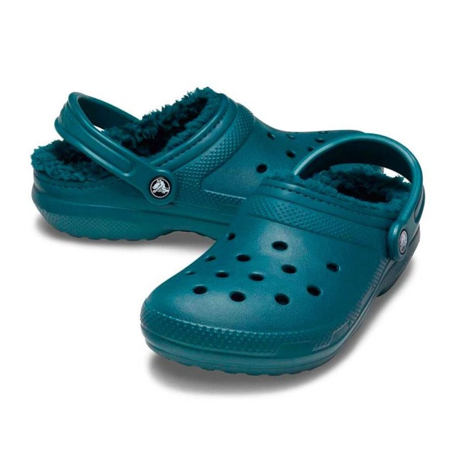 Tr�sko Crocs Classic Lined Clog Bl� Voksne #4
