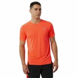 Kort�rmet T-shirt til M�nd New Balance Accelerate Orange #1