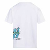 Brne Kortrmet T-shirt Nike KT-S/S Knit Hvid #2