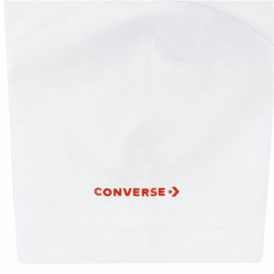 Sportstj til Brn Converse Squiggle S/Se+Ft Hvid #5