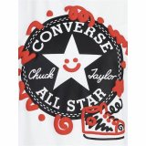 Sportst�j til B�rn Converse Squiggle S/Se+Ft Hvid R�d 2 Dele #3