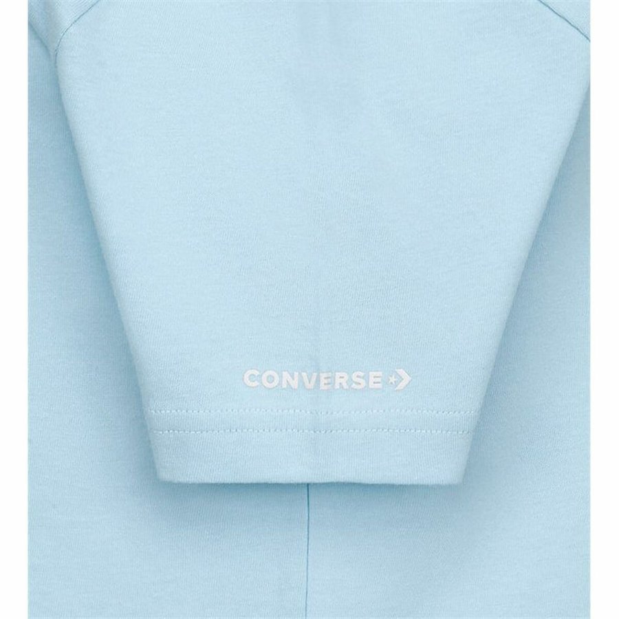 Brne Kortrmet T-shirt Converse Sustainable Core Sse Himmelbl #4