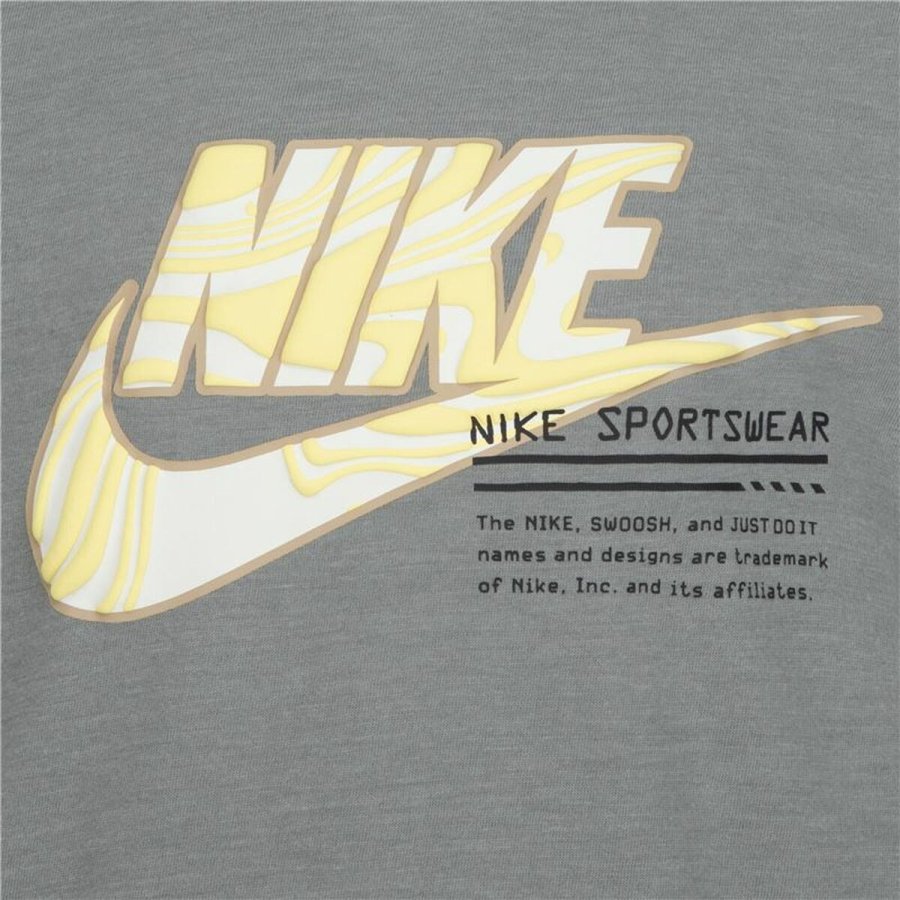 Kort�rmet T-shirt Nike Nike Futura Micro Text #4