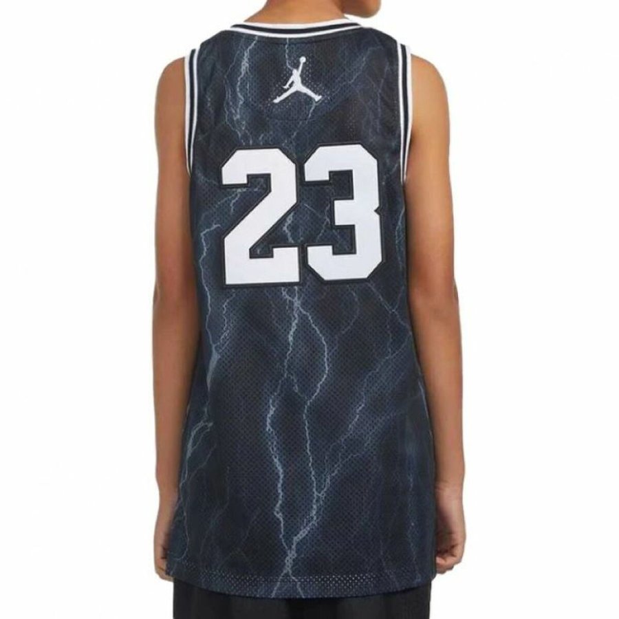Tank top b�rn Jordan JORDAN 23 AOP JERSEY 95C655 F66 Sort #2