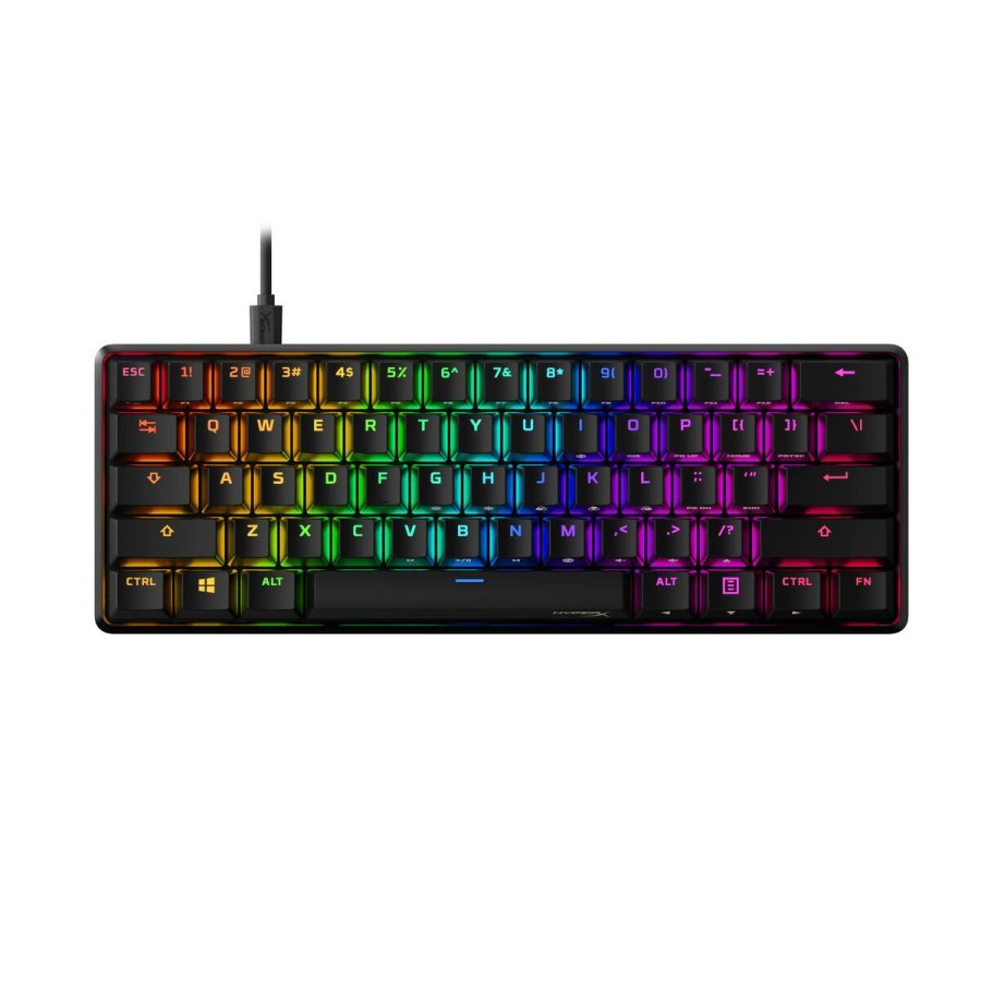 Gaming-tastatur HyperX Alloy Origins 60 Sort #1