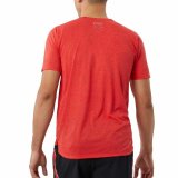 Kort�rmet Sport T-shirt New Balance Impact Run Orange #2