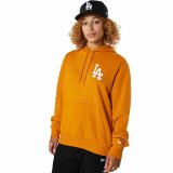 Sweaters uden H�tte til M�nd New Era MLB LA Dodgers Orange #2