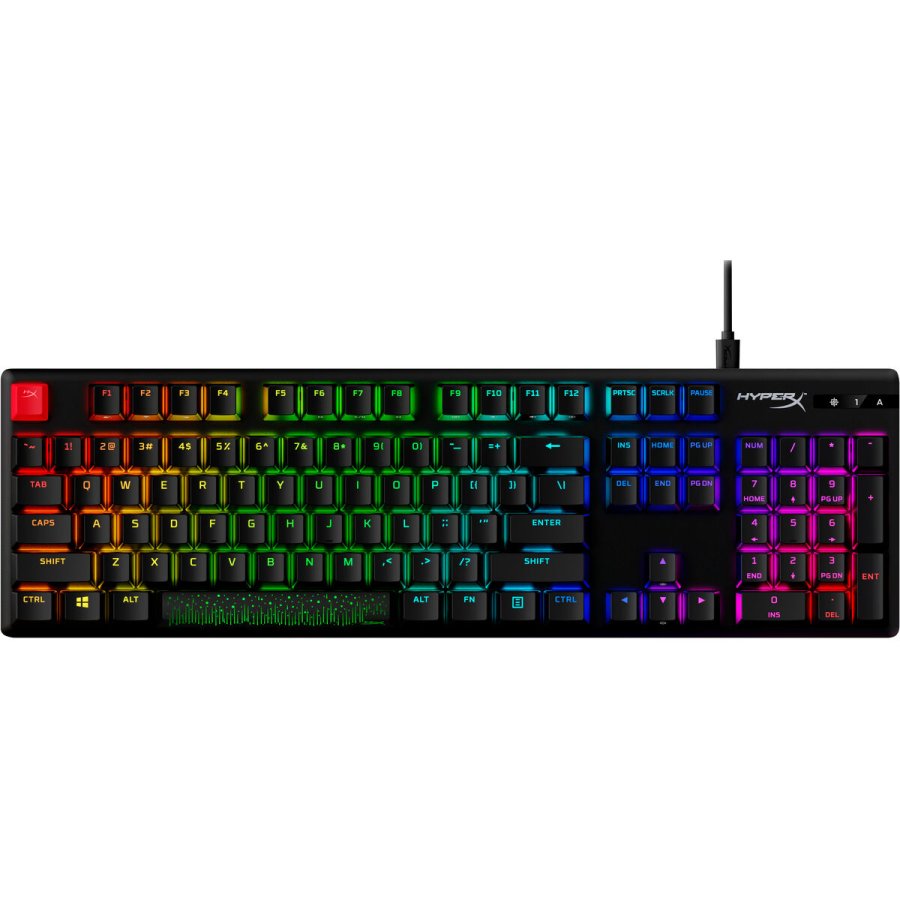 Gaming-tastatur HyperX 639N3AA#ABE Sort #1