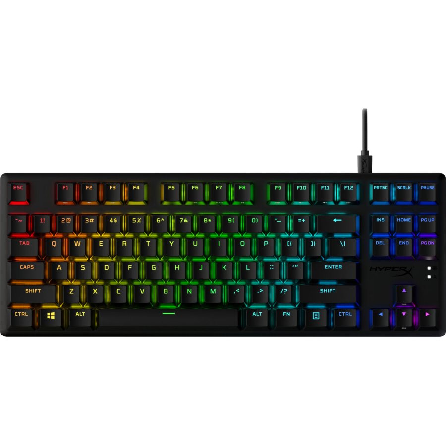 Gaming-tastatur Hyperx 639N7AA#ABE Sort Spansk qwerty #1