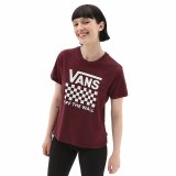 Kort�rmet T-shirt til Kvinder Vans Lock Box Crew-B #1
