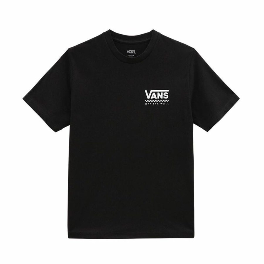 Kortrmet T-shirt til Brn Vans Orbiter-B Sort #1