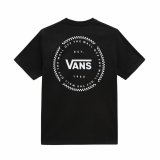 Kortrmet T-shirt til Brn Vans Orbiter-B Sort #2