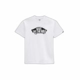 Kort�rmet T-shirt til M�nd Vans OTW BOARD-B Hvid #1