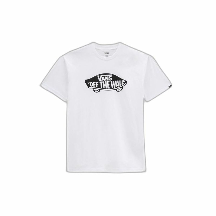Kort�rmet T-shirt til M�nd Vans OTW BOARD-B Hvid #1