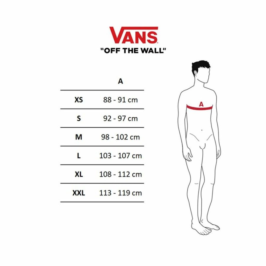 Unisex H�ttetr�je Vans Global Stack Po-B Sort #2