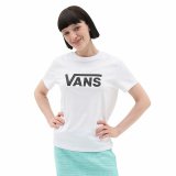 Kortrmet T-shirt til Kvinder Vans Drop V Ss Crew-B #2