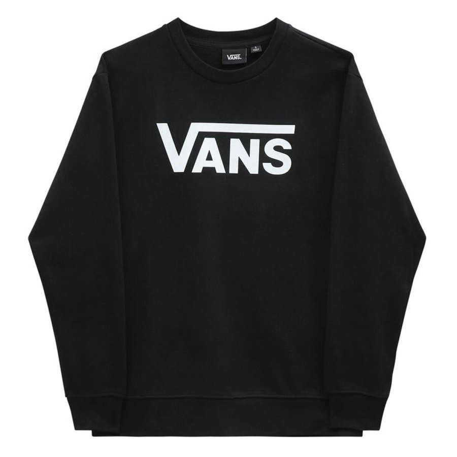 Sweaters uden Htte til Kvinder Vans Drop V Logo BFF Crew Sort #1