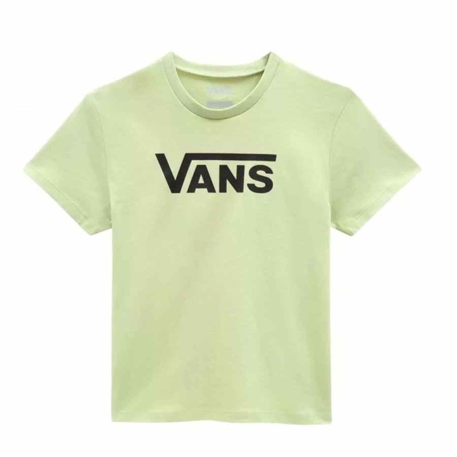 B�rne Kort�rmet T-shirt Vans Flying V Lysegr�n #1