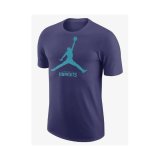Kort�rmet T-shirt til M�nd Nike NBA JDN SS TEE FD1459 566 Lilla #2
