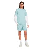 Kort�rmet T-shirt til M�nd Nike AR4997-310 Akvamarin #3