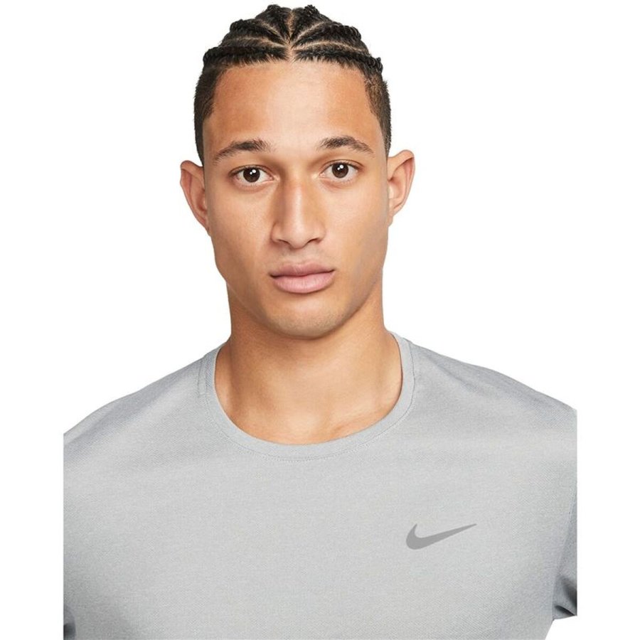 Lang�rmet T-shirt til M�nd Nike Dri-Fit Uv Miler Long-Sl Gr� #3