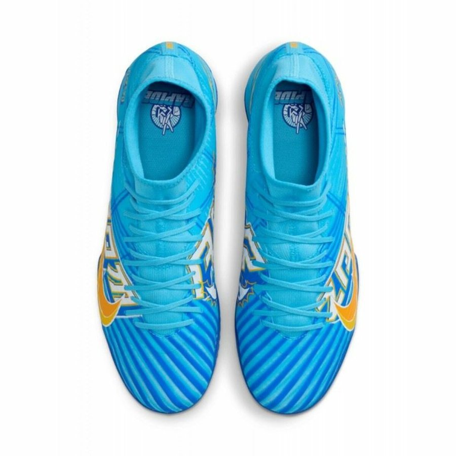 Indendrs fodboldstvler til voksne Nike Zoom Mercurial Superfly 9 Bl #4