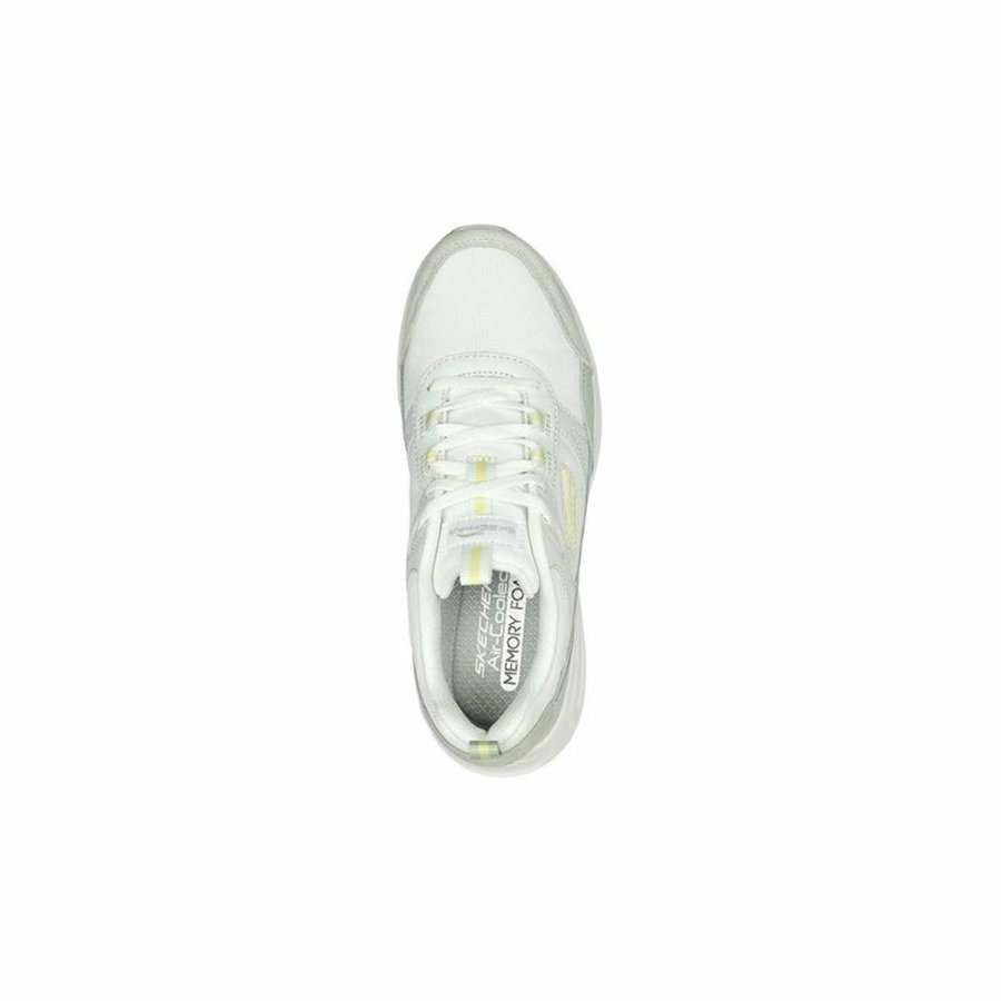 Sportssneakers til damer Skechers Skech-Air Court Cool Avenue Hvid #3