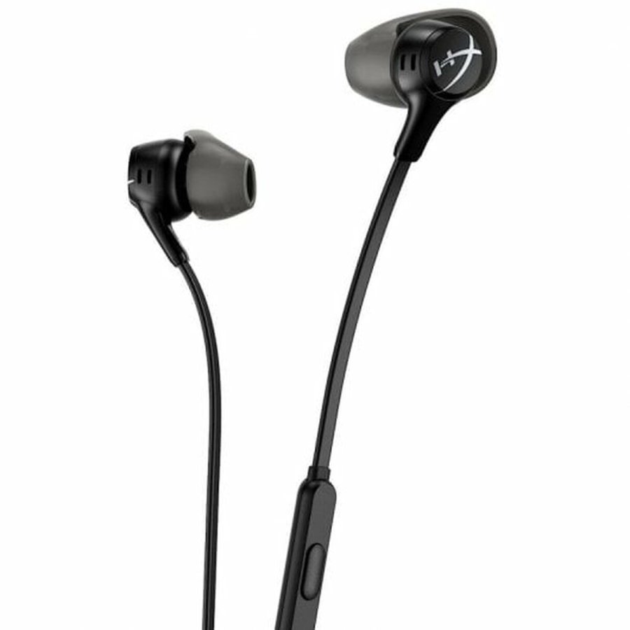 Hovedtelefoner med mikrofon HyperX Cloud EarBuds II Sort #1
