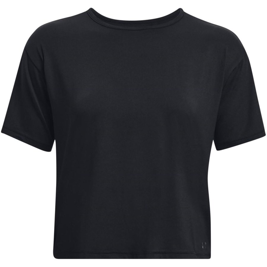 Kort�rmet T-shirt til Kvinder Under Armour Sort Fitness #1
