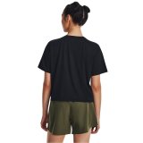 Kort�rmet T-shirt til Kvinder Under Armour Sort Fitness #4