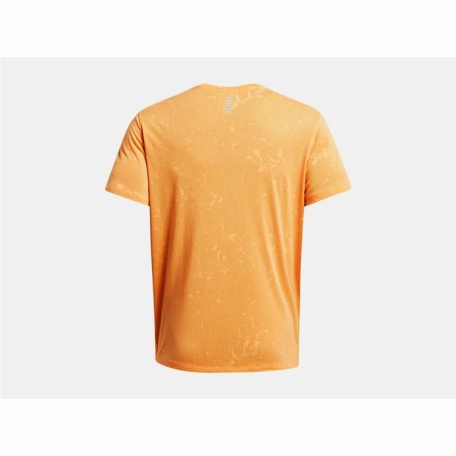 Kortrmet T-shirt til Mnd Under Armour Launch Mrk orange #2