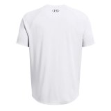 Kort�rmet T-shirt til M�nd Under Armour Tech Textured Hvid #2