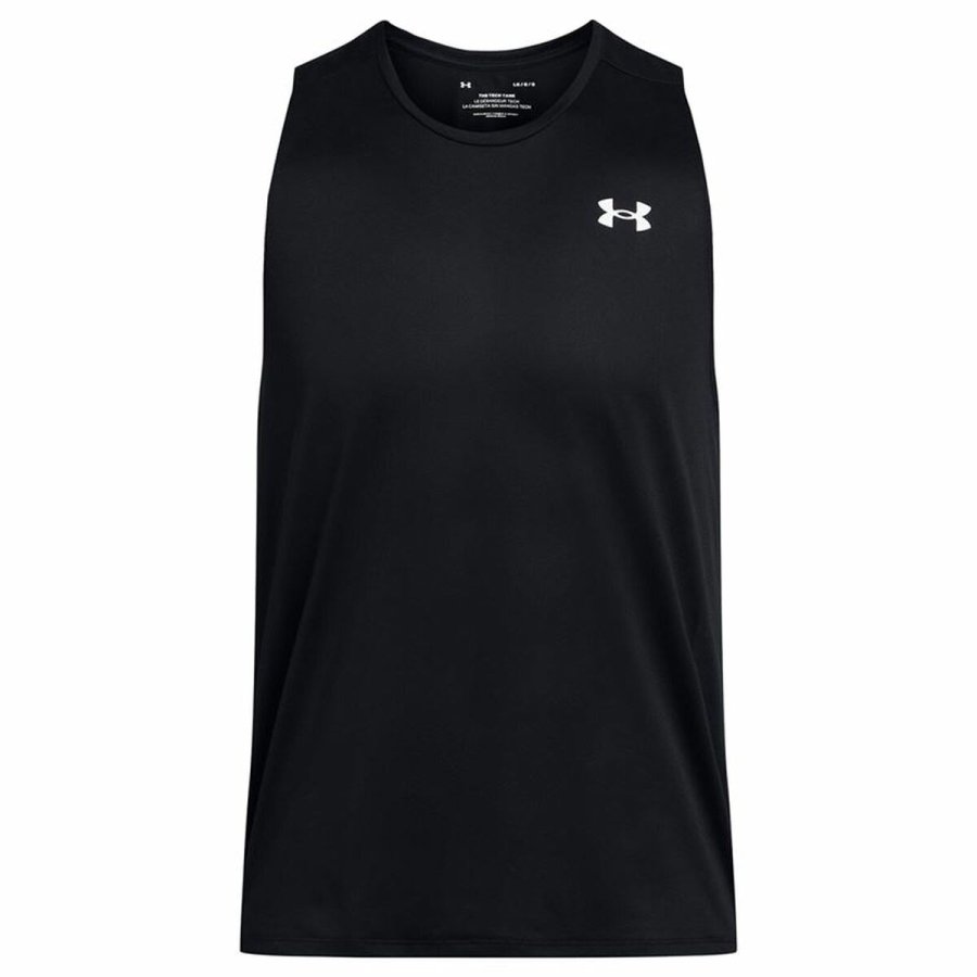 Kortrmet T-shirt til Mnd Under Armour Tech Sort #1