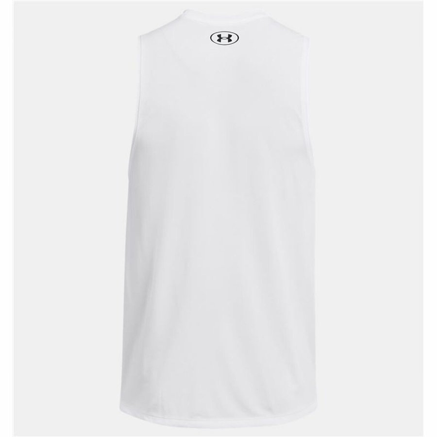 T-shirt til Mnd uden rmer Under Armour Tech Tank Hvid #2