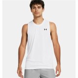 T-shirt til Mnd uden rmer Under Armour Tech Tank Hvid #3