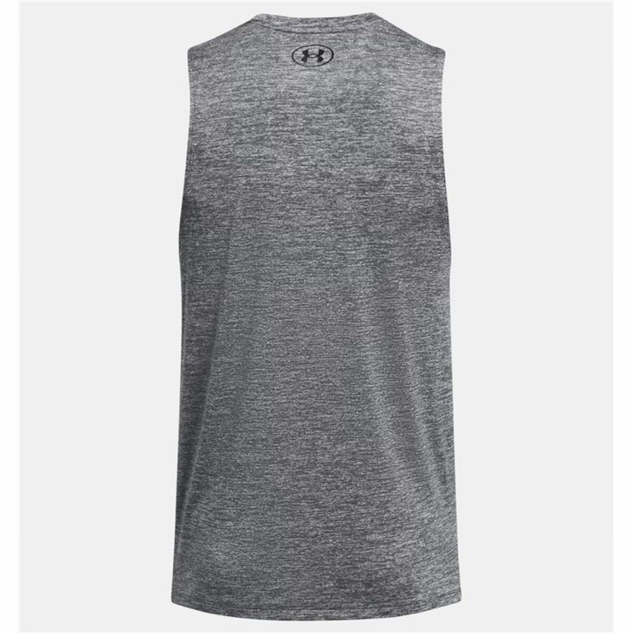 T-shirt til Mnd uden rmer Under Armour Tech Tank Mrkegr #2