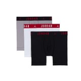 Boxershorts til m�nd Jordan Flight Cotton Core 3Pk Sort 3 Dele #1