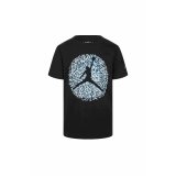 B�rne Kort�rmet T-shirt Nike JDB POOLSIDE JUMPMAN SS TEE 95D122 023 Sort #2