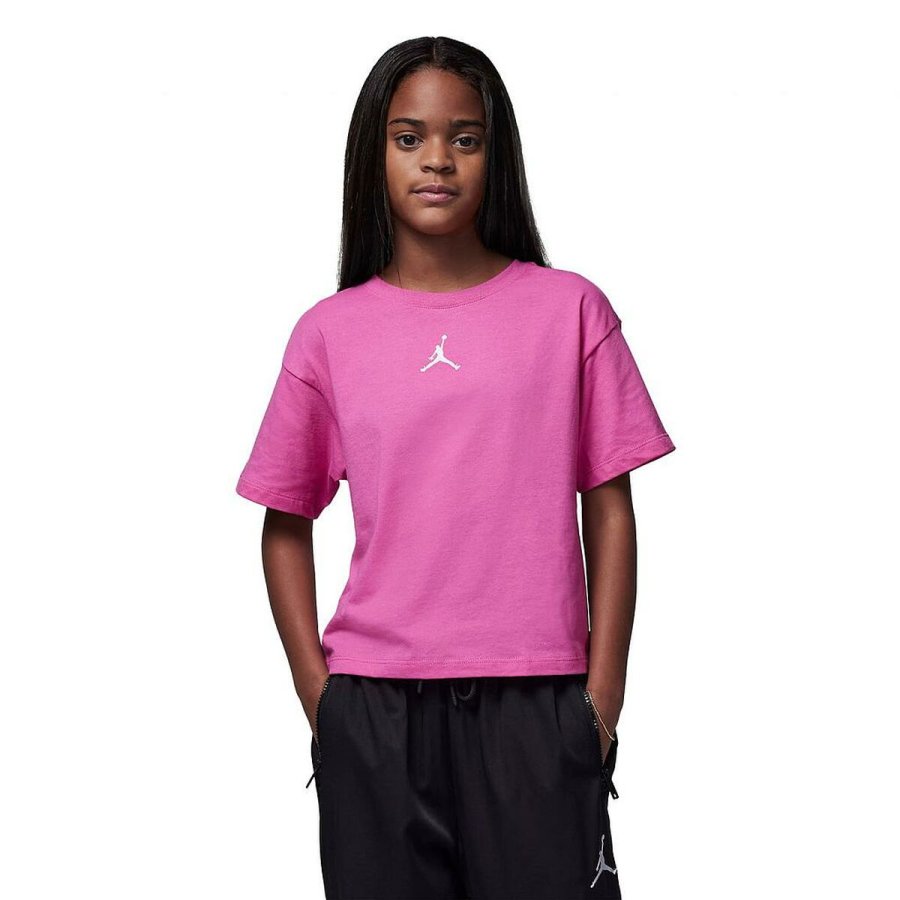 Brne Kortrmet T-shirt Nike JDG JORDAN ESSENTIALS 45A770 P5D Pink #2