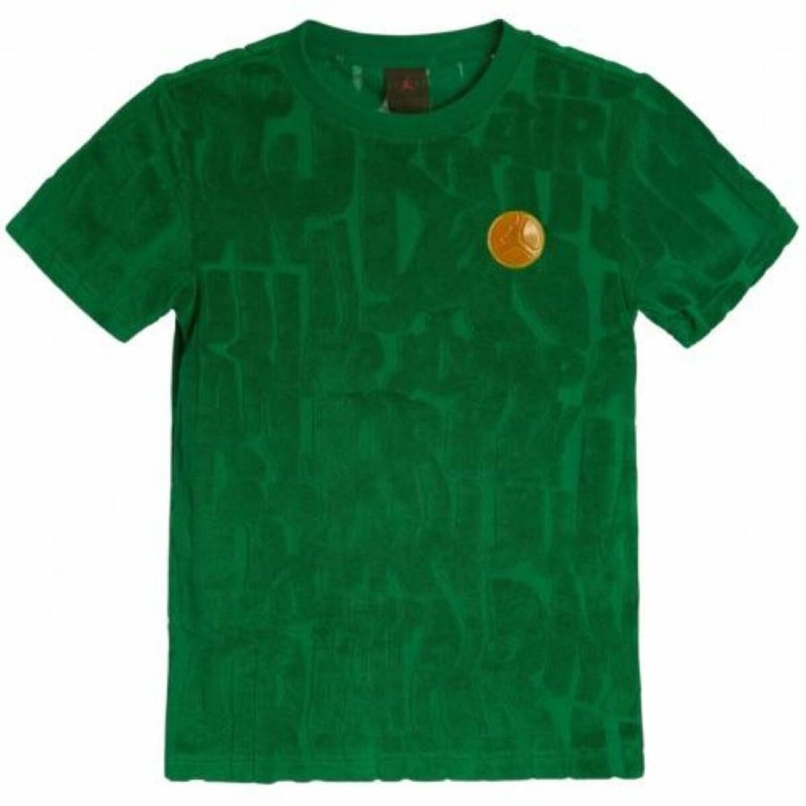 B�rne Kort�rmet T-shirt Jordan JDB FUEL UP COOL DOWN DROPS SS 95D151 E1P Gr�n #1