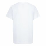 B�rne Kort�rmet T-shirt Nike JDB GRADIENTE STACKED JM SS TEE 95D119 I1N Hvid #3