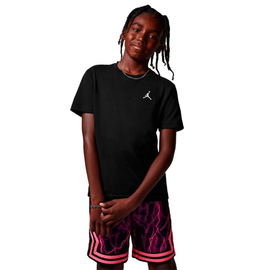 B�rne Kort�rmet T-shirt Jordan Jdb Jumpman Air Sort #1