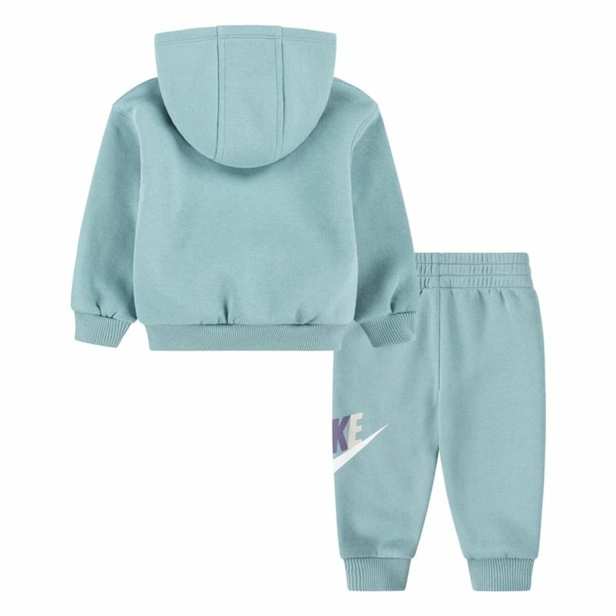 Sportstj til Brn Nike Nkn Club Fleece Set Akvamarin #2