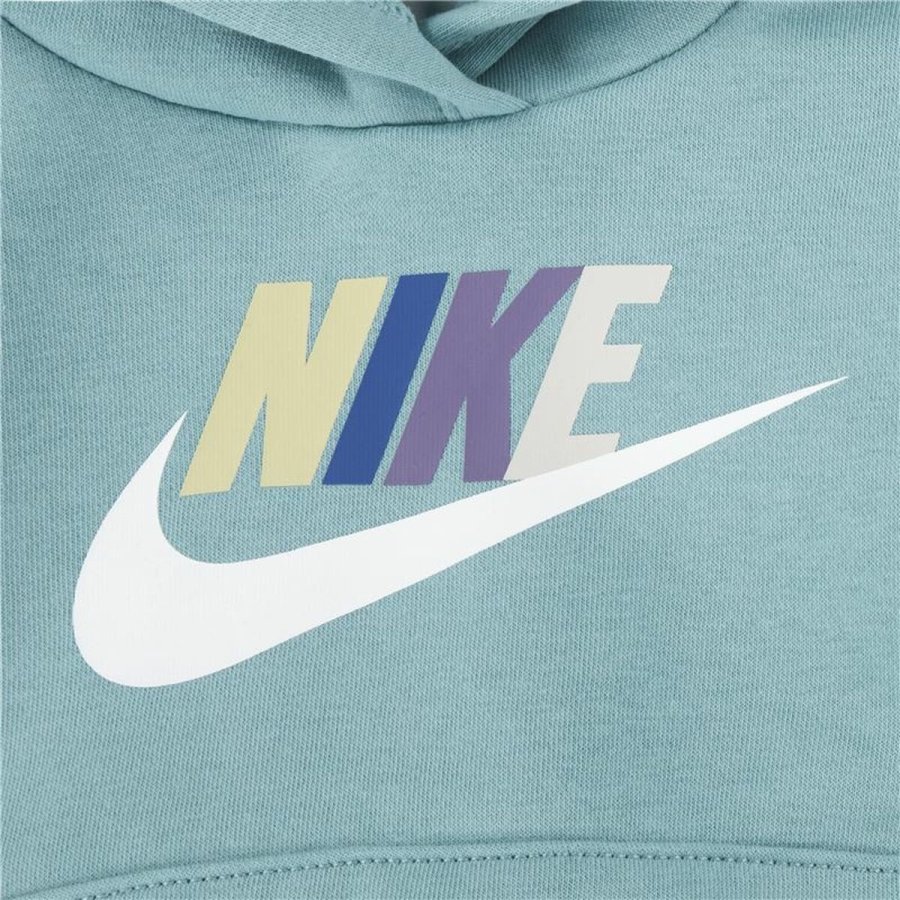 Sportstj til Brn Nike Nkn Club Fleece Set Akvamarin #4