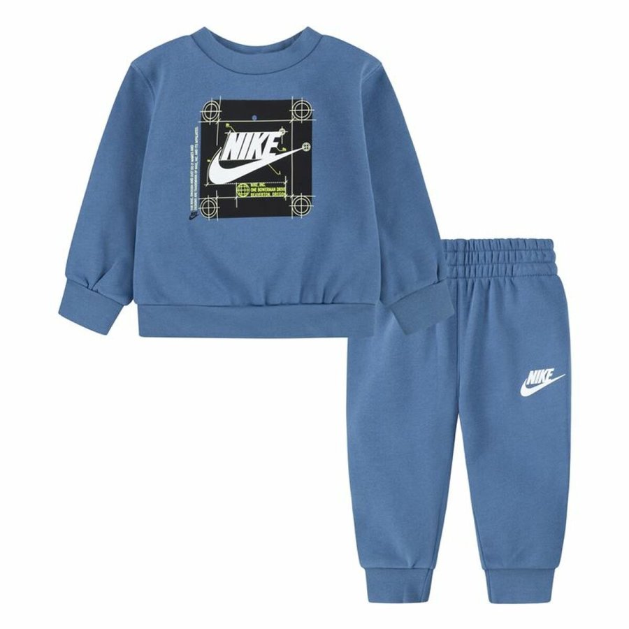 Sportstj til Brn Nike Nsw Future Utility Crew Bl #1