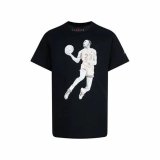 Brne Kortrmet T-shirt Jordan Air Sort #2