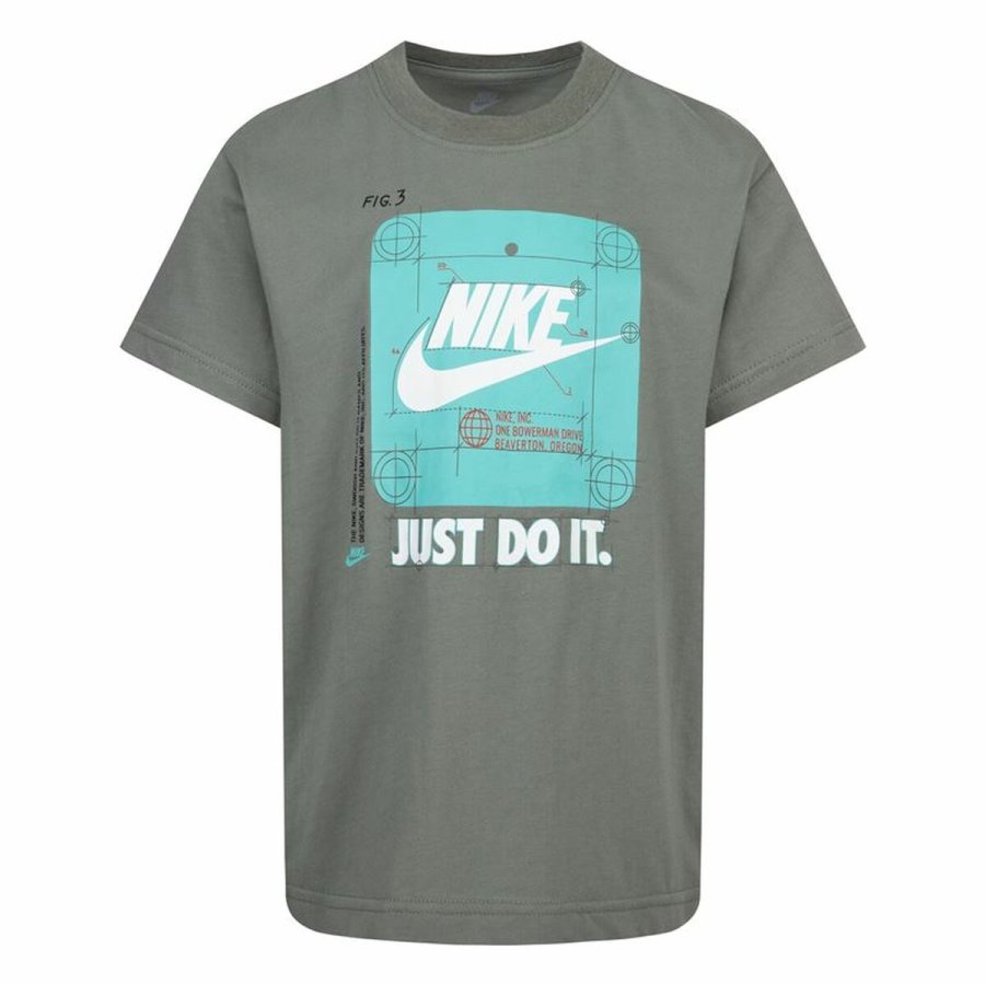 Brne Kortrmet T-shirt Nike Future Utility Ss Mrkegr #1